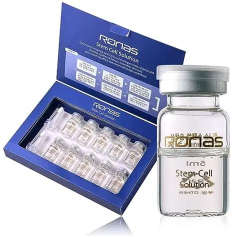Ronas Stem Cell – Ampułki nawilżające z komórkami macierzystymi 10x5ml