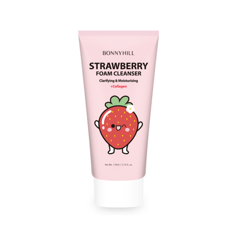 Bonnyhill Strawberry Foam Cleanser pianka oczyszczająca z wit. C 170ml