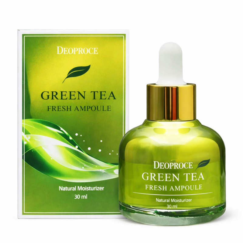 Deoproce Green Tea Fresh Ampoule serum kojące 30ml