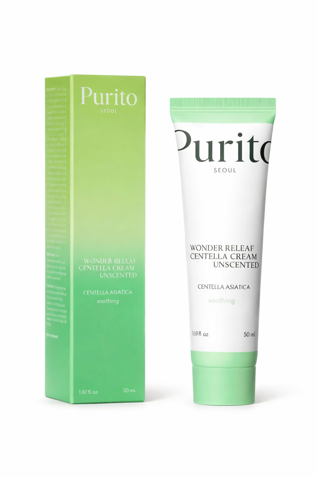 Purito Wonder Releaf Centella Cream Unscented regenerujący 50 ml