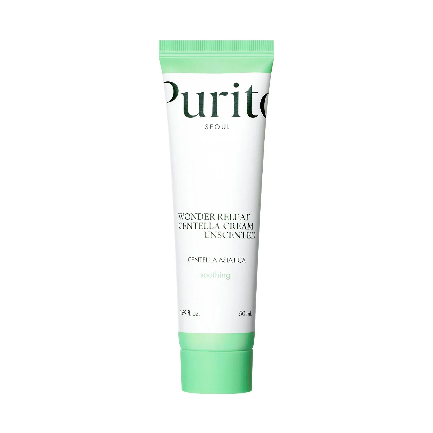 Purito Wonder Releaf Centella Cream Unscented regenerujący 50 ml - obrazek 2