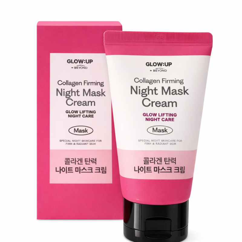 GLOW:UP Collagen Firming Night Mask Cream maska na noc 50ml
