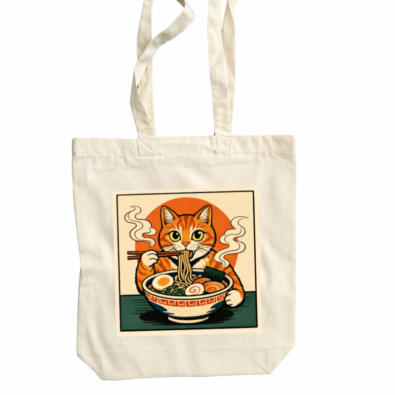 Seoul Cat Series 3 torba bawełniana 220 g/m²