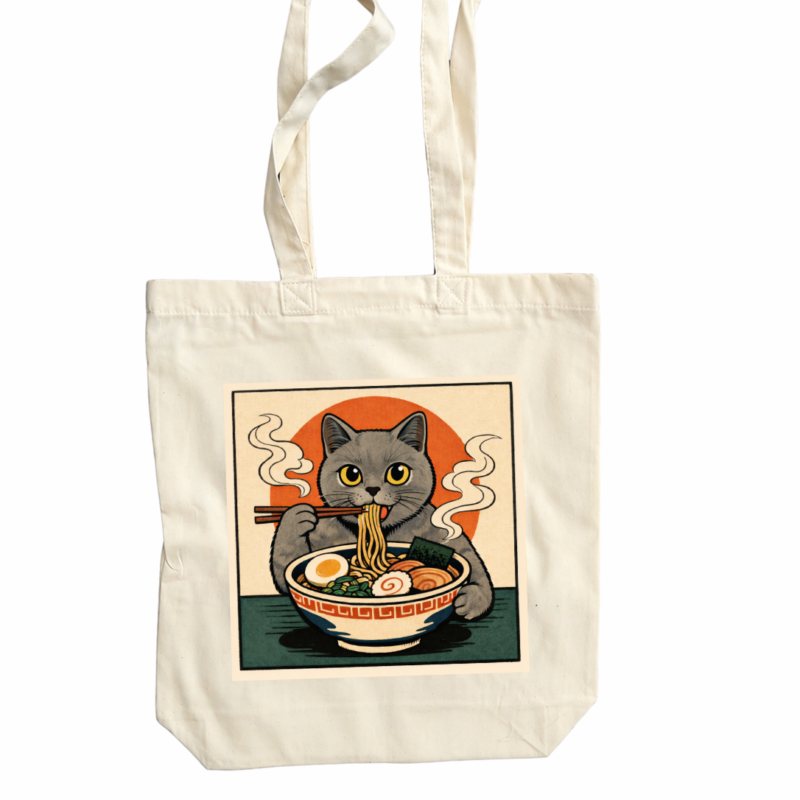 Seoul Cat Series 2 torba bawełniana 220 g/m²